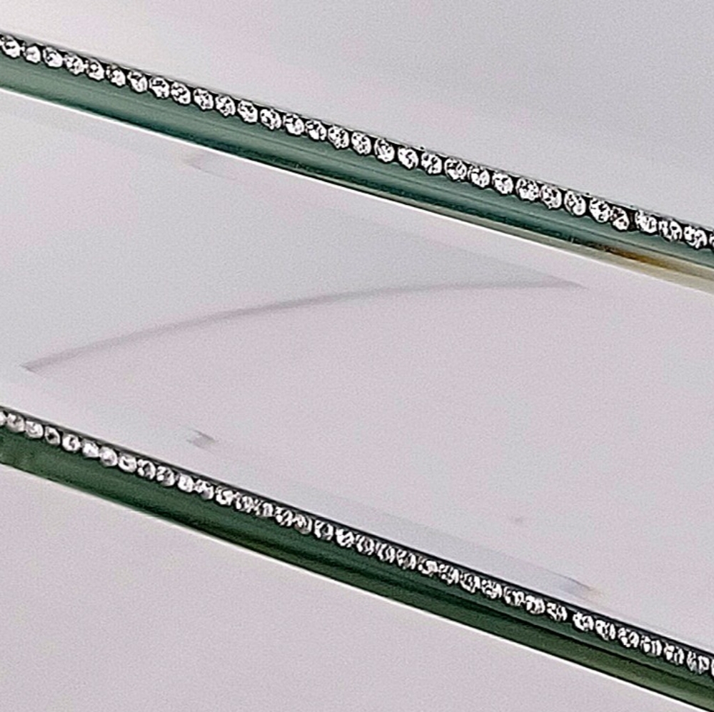 🌟Beautiful Tissue Box Cover with Mirrored & Diamantes Rhinestone Embellis… - Picture 4 of 12